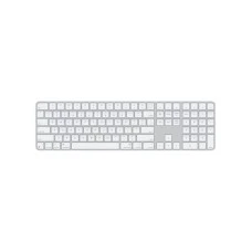 APPLE Magic Keyboard (2024) w Touch ID and Numeric Keypad International English White Keys (mxk73z/a)
