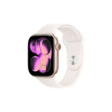 APPLE Watch S11 GPS 42mm Rose Gold Aluminium Case with Light Blush Sport Band - S/M (meu04rk/a)