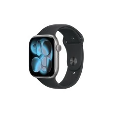APPLE Watch S11 GPS 42mm Space Grey Aluminium Case with Black Sport Band - M/L (meqx4rk/a)
