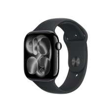 APPLE Watch S11 GPS 46mm Jet Black Aluminium Case with Black Sport Band - S/M (meuw4rk/a)