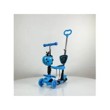 ARISTOM 652 Bubamara 5u1 Trotinet sa LED točkovima plavi