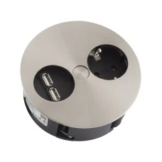 BACHMANN TWIST Ugradna uticnica 1xšuko+1 dupli USB punjac 5V/3,1A,ce 931.031 BACHMANN TWIST Ugradna uticnica 1xšuko+1 dupli USB punjac 5V/3,1A,ce 931.031