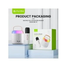 Bavin Mini karaoke zvučnik sa mikrofonom bela - BM-19 bela (