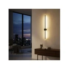 BBLINK Crna zidna LED lampa 12W 3000K IP20