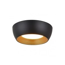 BBLINK VESTA 624 PLAFONSKA SVETILJKA 24W 3000K CRNA/ZLATO