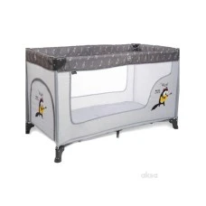 BBO Prenosivi krevetac za bebe 1 nivo Dream&Play Grey