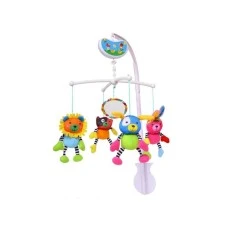 BIBA TOYS Muzička vrteška srećni drugari