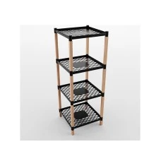 BIENWOOD BIE7209 POLICA NA 4 NIVOA DRVO PLASTIKA