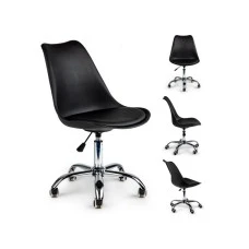 Bolzz Pisa set 4 kancelarijske stolice Black