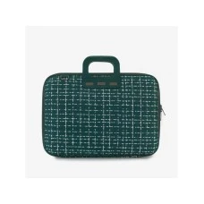 BOMBATA Torba Tweed 15,6''-16'' Zelena