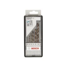 BOSCH 6-delni Robust Line set burgija za metal HSS-Co 2607019924, 2; 3; 4; 5; 6; 8 mm BOSCH 6-delni Robust Line set burgija za metal HSS-Co 2607019924, 2; 3; 4; 5; 6; 8 mm