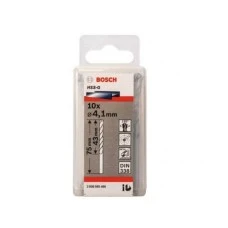 BOSCH Burgija za metal HSS-G, DIN 338 4,1 x 43 x 75 mm pakovanje od 10 komada BOSCH Burgija za metal HSS-G, DIN 338 4,1 x 43 x 75 mm pakovanje od 10 komada