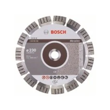 BOSCH Dijamantska rezna ploča Best for Abrasive 2608602683, 230 x 22,23 x 2,4 x 15 mm