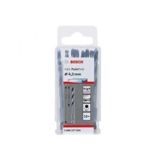 BOSCH HSS spiralna burgija PointTeQ 4,2 mm sa šestougaonim HEX prihvatom pakovanje od 10 komada BOSCH HSS spiralna burgija PointTeQ 4,2 mm sa šestougaonim HEX prihvatom pakovanje od 10 komada