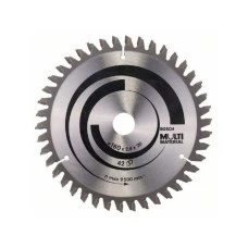 BOSCH List kružne testere Multi Material 160 x 20;16 x 2.4 mm. 42 BOSCH List kružne testere Multi Material 160 x 20;16 x 2.4 mm. 42