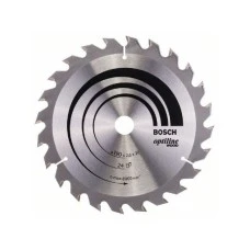 BOSCH List kružne testere Optiline Wood 190 x 20;16 x 2.6 mm. 24 BOSCH List kružne testere Optiline Wood 190 x 20;16 x 2.6 mm. 24