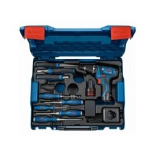BOSCH plavi alat 11-delni komplet ručnog alata i GSR 12V-15 u koferu – 060186810R