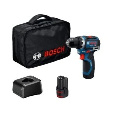 BOSCH plavi alat GSR 12V-32 akumulatorska bušilica - odvrtač, 2x2.0Ah i torba, 06019N7003