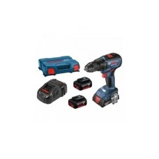 BOSCH plavi alat GSR 18V-50 3 AKUMULATORSKI ODVRTAČ U SETU SA 3 AKUMULATORA