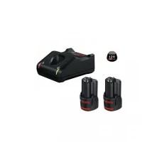 BOSCH plavi alat Set akumulatora 2x GBA 12V 3.0Ah + 1x punjač GAL 12V-40, 1600A019RD BOSCH plavi alat Set akumulatora 2x GBA 12V 3.0Ah + 1x punjač GAL 12V-40, 1600A019RD
