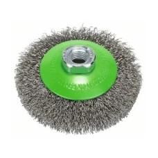 BOSCH Talasasta pljosnata četka 100, nerđajuća 2608622108, 100 mm, 0,35 mm, M14