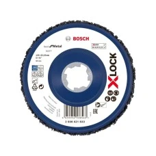 BOSCH X-LOCK disk za čišćenje N377 125mm, Best for Metal - 2608621833