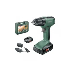 BOSCH zeleni alat Universal Drill 18 Akumulatorska bušilica 2 x 1,5 Ah + AL 1810 CV u koferu