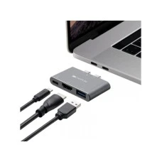 CANYON Dual port 3-u-1 HUB za Apple Mac uređaje, DS-1 (CNS-TDS01DG)