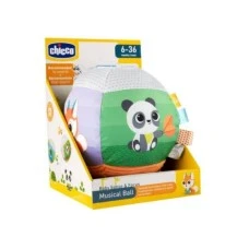 CHICCO Mekana muzička lopta motivi životinja