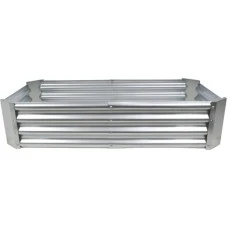 CHOMIK Baštenska žardinjerica 180 cm za povrće i cveće pravougaona pocinkovana ZAK8298