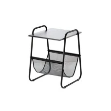 CHOMIK Pomocni stocic sa drzacem za novine 40 x 40 x 55 cm, crni CHOMIK Pomocni stocic sa drzacem za novine 40 x 40 x 55 cm, crni