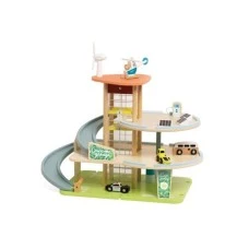 CLASSIC WORLD Drveni set zelena garaža