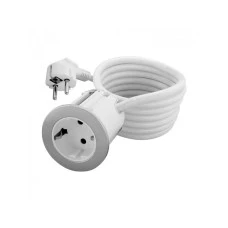 COMMEL Ugradbena Utičnica, 2 M, Bela, Bela+Srebrna Maska COMMEL Ugradbena Utičnica, 2 M, Bela, Bela+Srebrna Maska