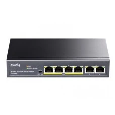 CUDY FS1006P PoE+ 6port switch CUDY FS1006P PoE+ 6port switch