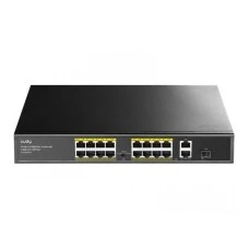 CUDY FS1018PS1 16-Port 10/100M PoE+ Switch with 1 Combo SFP Port CUDY FS1018PS1 16-Port 10/100M PoE+ Switch with 1 Combo SFP Port