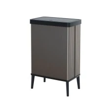 CURVER KANTA ZA OTPATKE 54L SA NOGICAMA VERTO, PEARL GREY