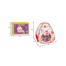 Denis Dečja kućica za igru - šator, 100 loptica