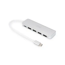 DIGITUS USB-C hub 4 USB 3.0 porta + PD