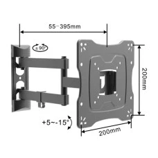 DOWE TV nosač ZGLOBNI 17''- 42''do 30kg Vesa 200*200 (764) DOWE TV nosač ZGLOBNI 17''- 42''do 30kg Vesa 200*200 (764)