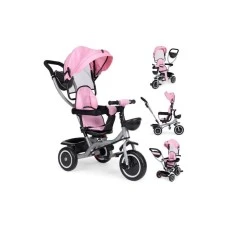 ECO TOYS 2u1 tricikl sa rotirajuim sediçtem i sklopivom tendom Pink, ECOTOYS ECO TOYS 2u1 tricikl sa rotirajuim sediçtem i sklopivom tendom Pink, ECOTOYS