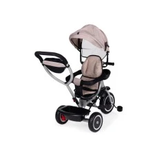 ECO TOYS 2u1 tricikl sa rotirajuim sedistem i sklopivom tendom Beige, ECOTOYS ECO TOYS 2u1 tricikl sa rotirajuim sedistem i sklopivom tendom Beige, ECOTOYS