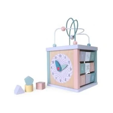 ECO TOYS Drvena Kocka Za Razvijanje Motoričkih Sposobnosti