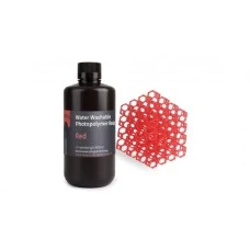 ELEGOO Water Washable Resin 1kg Clear Red