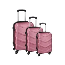 EMPIRE Rome, kofer, set 3 komada, ABS, vino roze EMPIRE Rome, kofer, set 3 komada, ABS, vino roze