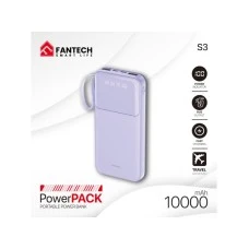 FANTECH Power bank Prenosiva baterija Fantech S3 10000mAh, 10W ljubicasti