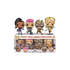 FUNKO Bobble Figure Overwatch POP! 4-Pack - Sombra / Zarya /Junkrat /Mercy (Glow) FUNKO Bobble Figure Overwatch POP! 4-Pack - Sombra / Zarya /Junkrat /Mercy (Glow)