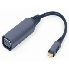 GEMBIRD A-USB3C-VGA-01 USB Type-C to VGA display adapter, space grey 42546 GEMBIRD A-USB3C-VGA-01 USB Type-C to VGA display adapter, space grey 42546