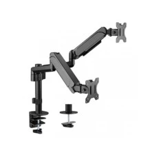 GEMBIRD MA-DA2P-01 Gembird Podesivi dupli stoni drzac za monitor, tilt,17-32 max.2x9kg (44281) GEMBIRD MA-DA2P-01 Gembird Podesivi dupli stoni drzac za monitor, tilt,17-32 max.2x9kg (44281)