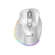 GENIUS Ergo 9000S Pro Pearl White USB Bežični beli miš GENIUS Ergo 9000S Pro Pearl White USB Bežični beli miš