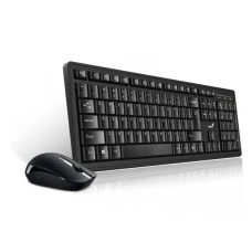 GENIUS Smart KM-8200 Wireless USB US crna tastatura + miš GENIUS Smart KM-8200 Wireless USB US crna tastatura + miš